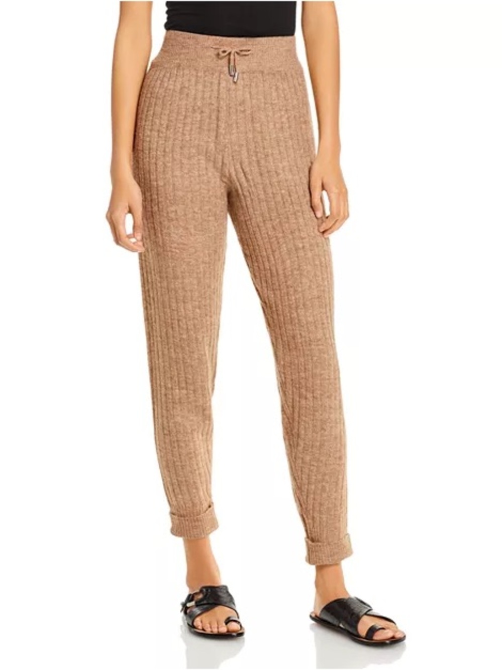 Free People Intimately FP Around The Clock Joggers Army Tan Size XL Loungewear